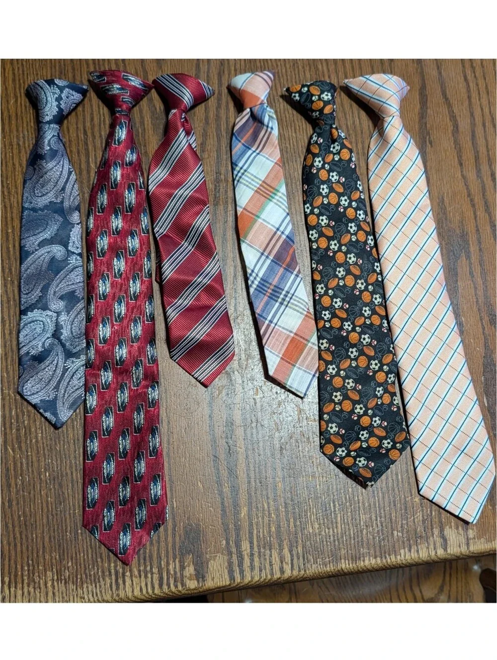 Boy's Clip On Ties